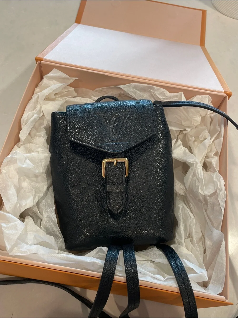 Louis Vuitton Monogram Empreinte   Backpack